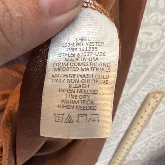 GUC COPPER! 🤩 TOP SWEATSHIRT SO CUTE SHEEN! M SOCIALITE SHIRT CREWNECK MARKS - Picture 5 of 14